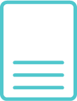 Paper icon with line graph