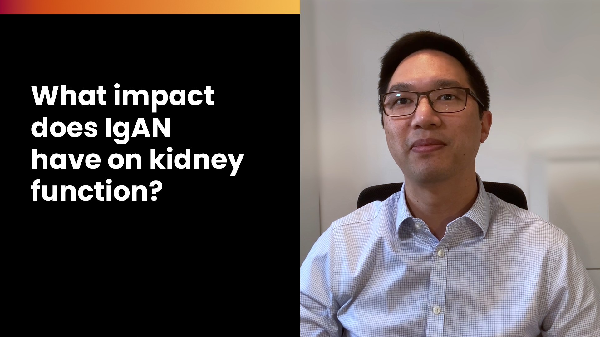 What impact does IgAN have on kidney function?