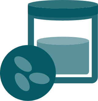 Illustration of the four disease markers in IgAN: Gd-IgA1, hematuria, proteinuria, and kidney function (eGFR)